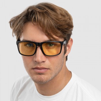 Intercept Onyx Gunnar Computer Glasses Amber