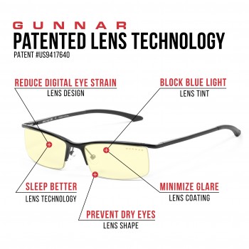 Emissary Onyx Gunnar Computer Glasses