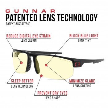 Torpedo Onyx Gunnar Gaming Glasses