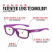Ochelari Protectie Calculator Gunnar CRUZ KIDS SMALL MAGENTA ONYX CLEAR 4-8 ani