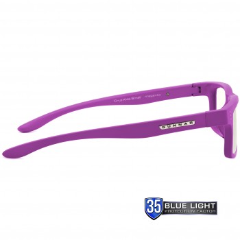 Cruz Kids Small Magenta Clear Gunnar Computer Glasses age 4-8