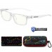 Cruz Kids Large Crystal Clear Gunnar Computer Glasses age 8-12
