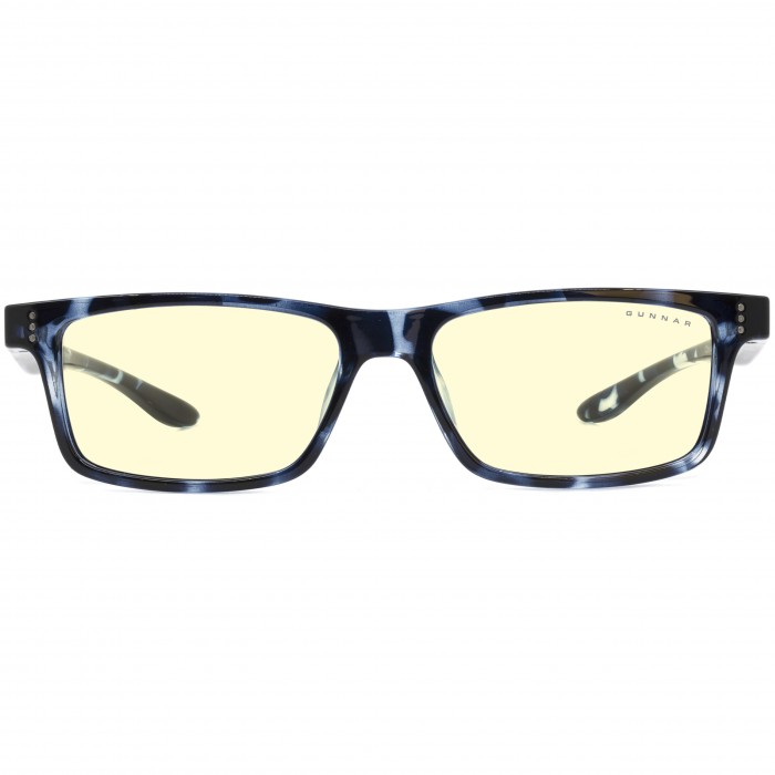 Cruz Kids Large Navy Tortoise Amber Gunnar Computer Glasses age 8-12
