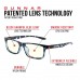 Cruz Kids Large Navy Tortoise Clear Gunnar Computer Glasses age 8-12