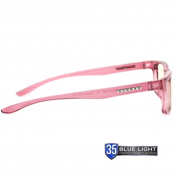 Ochelari Protectie Calculator Gunnar CRUZ KIDS LARGE PINK CLEAR 8-12 ani