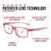 Ochelari Protectie Calculator Gunnar CRUZ KIDS LARGE PINK CLEAR 8-12 ani