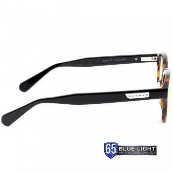 Emery Tortoise Onyx Gunnar Computer Glasses