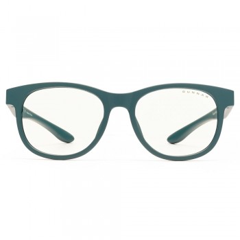RUSH KIDS SMALL Teal Clear Gunnar Computer Glasses 4-8 years