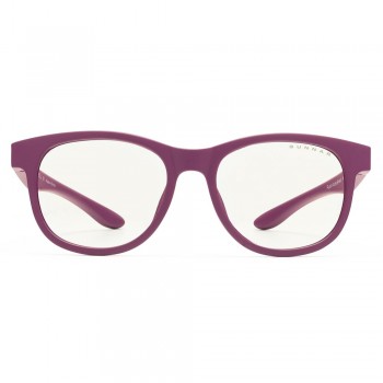RUSH KIDS SMALL Magenta Clear Gunnar Computer Glasses 4-8 years