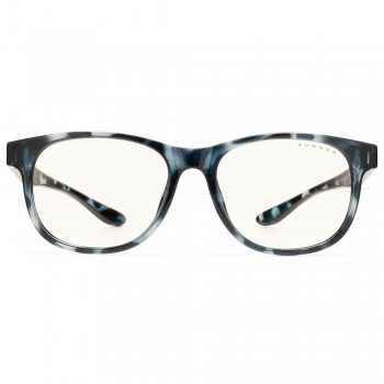 RUSH KIDS LARGE Navy Tortoise Clear Gunnar Computer Glasses 8-12 years