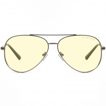 Ochelari pentru Calculator Gunnar MAVERICK GUNMETAL Amber Natural