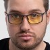 PLAID Onyx Graphite Amber Computer Glasses PLAID Onyx Graphite Amber Computer Glasses