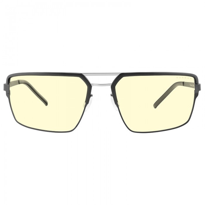 Blue Light Glasses Pinnacles Amber Onyx-Silver Blue Light Glasses Pinnacles Amber Onyx-Silver
