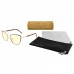 Blue Light Glasses Erika Amber Coffee Gold Blue Light Glasses Erika Amber Coffee Gold