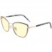 Blue Light Glasses Erika Amber Indigo Gold