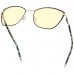 Blue Light Glasses Erika Amber Indigo Gold