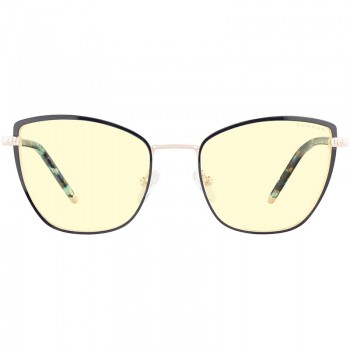 Blue Light Glasses Erika Amber Indigo Gold