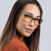 Blue Light Glasses Sofia Amber Onyx