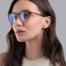 Blue Light Glasses Sofia Amber Garnet Fade Crystal