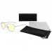 Blue Light Glasses Mustang Amber Chrome Blue Light Glasses Mustang Amber Chrome