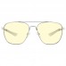 Blue Light Glasses Mustang Amber Chrome Blue Light Glasses Mustang Amber Chrome