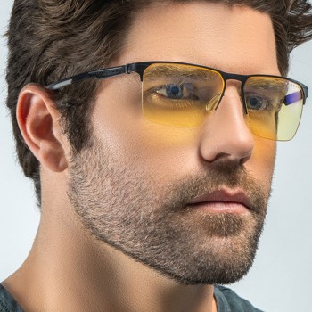  Blue Light Glasses ECHO Onyx Amber