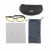 Blue Light Glasses TERA Onyx-Silver Amber Blue Light Glasses TERA Onyx-Silver Amber