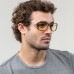 Blue Light Glasses TERA Onyx-Silver Amber Blue Light Glasses TERA Onyx-Silver Amber