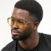 Blue Light Glasses FALLOUT BROTHERHOOD OF STEEL Gunmetal Amber Blue Light Glasses FALLOUT BROTHERHOOD OF STEEL Gunmetal Amber