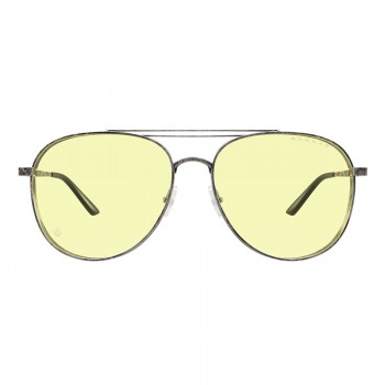 Blue Light Glasses FALLOUT BROTHERHOOD OF STEEL Gunmetal Amber