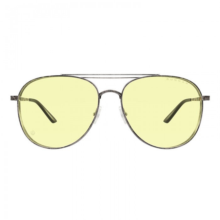 Blue Light Glasses FALLOUT BROTHERHOOD OF STEEL Gunmetal Amber