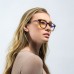 Ochelari Protecție Calculator TIOGA Maroon / Rosewood Amber Mineral