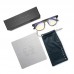 Blue Light Glasses TIOGA Gray-Crystal Amber Mineral