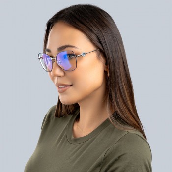 Blue Light Glasses TOKIDOKI DIGITAL PRINCESS Periwinkle Clear