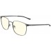 Blue Light Glasses Monterey Clear Gunmetal Blue Light Glasses Monterey Clear Gunmetal