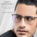 Blue Light Glasses Monterey Clear Gunmetal Blue Light Glasses Monterey Clear Gunmetal