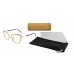 Blue Light Glasses Erika Clear Indigo Gold